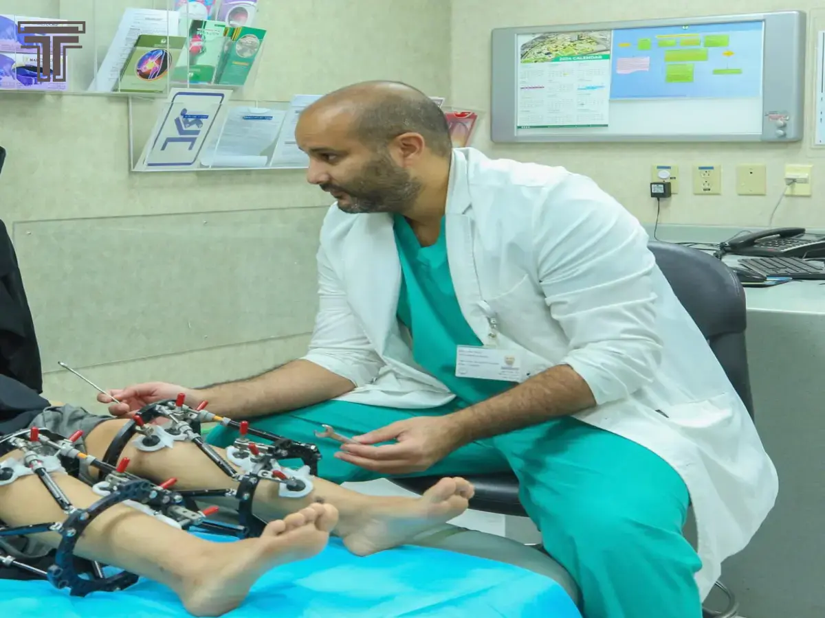 العناية بالمثبت  الخارجي